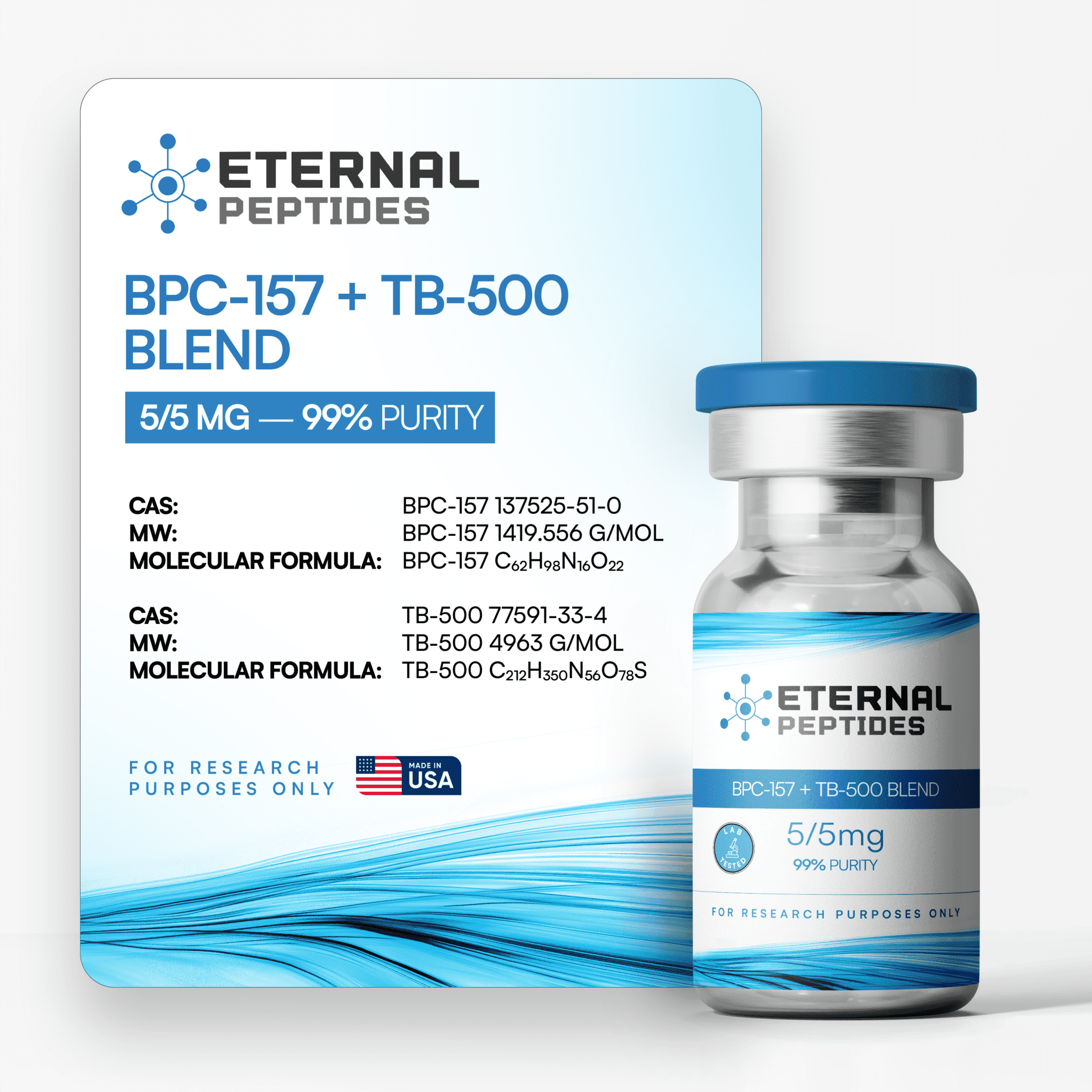 BPC 157 + TB 500 5/5mg