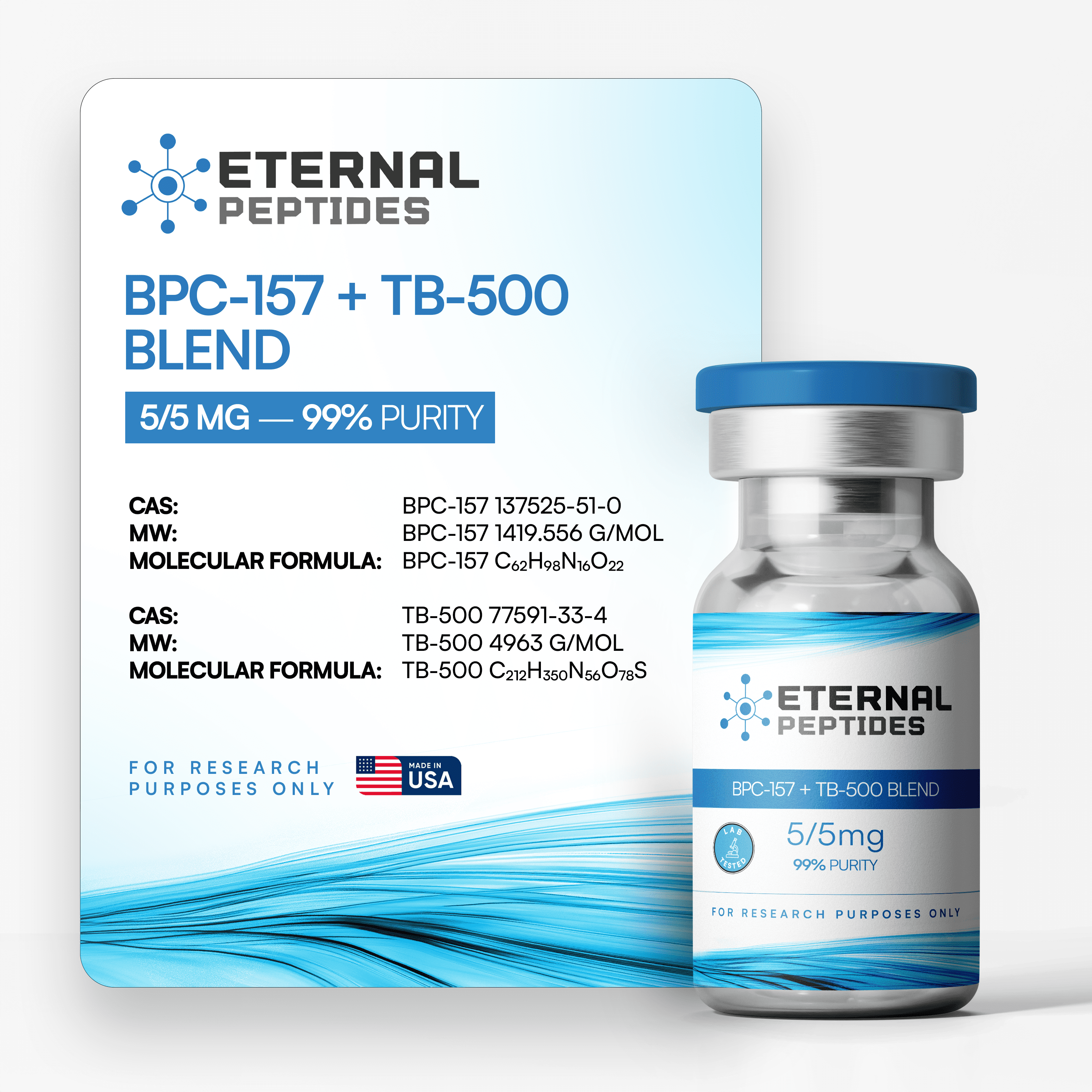 BPC 157 + TB 500 5/5mg